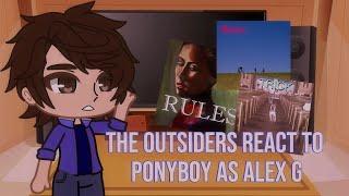 The Outsiders react to Ponyboy as Alex G