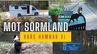 Lämnar kompisarna i Dalarna och rullar mot Södermanland