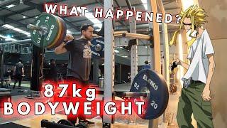 Struggling to Squat 160kg - Training Vlog Week 1