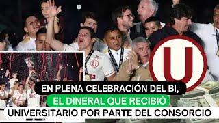 En plena celebración del Bi, el dineral que recibió Universitario por parte del consorcio