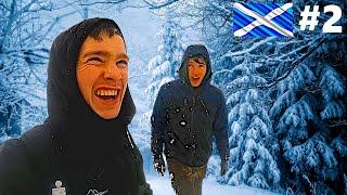 Freezing to death in Scottish Woodland! #2 Straight Line Mission inspired by Geowizard