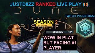 PLAT BUT AGAINST SHIPITHOLLA  RANK 1 Dune Imperium Digital IX:  Live Play S2 (10)