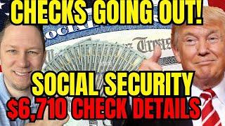 BREAKING! Major Social Security Checks Going Out $6,710 SSA SSDI SSI Update