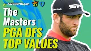 The Masters 2022 Top 5 PGA DFS Value Picks | DraftKings, FanDuel Fantasy Golf Picks