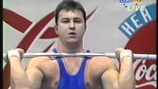 Frank Rothwell's Weightlifting History Petrov vs Kakiasvilis C+Jerk 1994