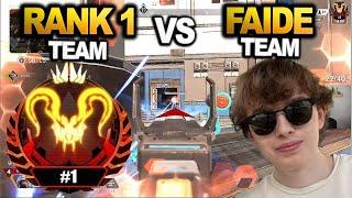 Faide team vs Rank1 team in ranked!