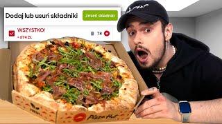 Zamówiliśmy PIZZE ZE WSZYSTKIMI SKŁADNIKAMI z Pizza Hut