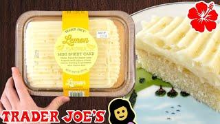 Lemon Flavored Mini Sheet Cake - Trader Joe’s Product Review