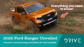 All New 2022 Ford Ranger Unveiled! | Drive.com.au