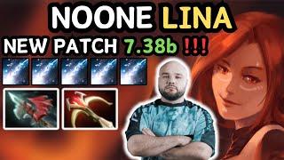  NEW PATCH 7.38b - Noone LINA Midlane Gameplay  Noone Perspective - Dota 2