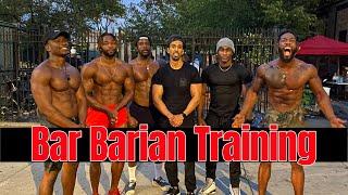 10 Minute Pullups and Pushups Workout | Bar Barians Training Ft Zef