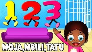 Moja Mbili Tatu Nne Tano Sita | Nyimbo za Watoto za Kiswahili | Swahili Kids Song | Nyimbo za Kitoto