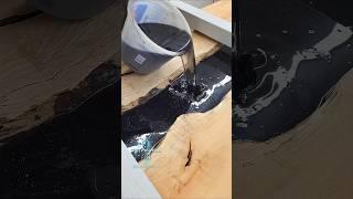Maple & Black resin table  #UntreatedArt #diningtable #epoxytable  #rivertable #epoxy #resin