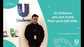 2020 Unilever Intern Spotlight 聯合利華實習生經驗分享 - Tom Lin (Marketing Intern, 2020)