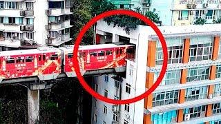 6 TRAINS THAT PASS THROUGH THE WEIRDEST PLACES