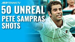 50 Pete Sampras Shots & Rallies That AMAZED Spectators!