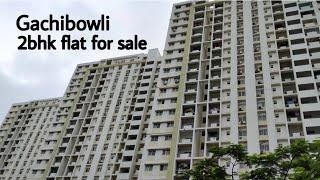 2BHK FLAT FOR SALE IN GACHIBOWLI || GATED COMMUNITY || MANTRI CELESTIA || EAST FACING .