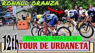 12TH TOUR DE URDANETA 2024 RONALD ORANZA VS DARYL DULATRE VS ARON DELEN̈A