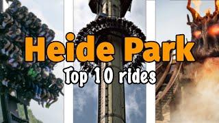 Top 10 rides at Heide Park Resort - Soltau, Germany | 2022