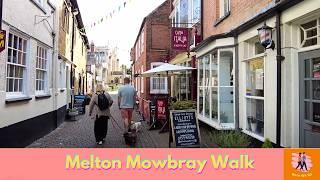 Melton Mowbray Walk | 2024 | Leicestershire England| Here We Go Walks