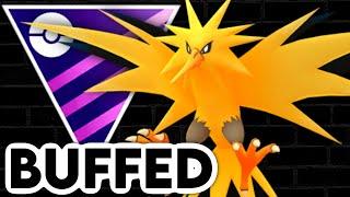 SHOCKING! *Level 50* Zapdos hunts for Fliers in the Master League | Pokémon GO PvP