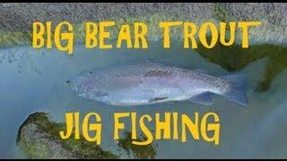 How to: Jig Fishing for Rainbow Trout on Big Bear Lake with Awesome Underwater GOPRO HERO Footage