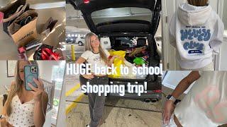 HUGE back to school shopping trip + haul ( garage, cotton on, PacSun, Sephora, lululemon + more )