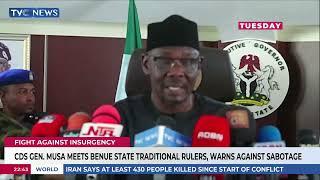 Gen. Musa, IGP Egbetokun Promise Justice For Victims In Yelwata Benue State  + More