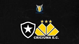 BOTAFOGO X CRICIÚMA   - JORNADA ESPORTIVA - BRASILEIRÃO SERIE A - 18/10/2024 PARTE 2