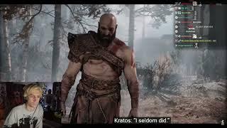 xQc Reacts to History Of Kratos - God Of War Ragnarok Series