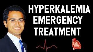 Hyperkalemia Treatment In Emergency,Hyperkalemia Causes,ECG changes and Management