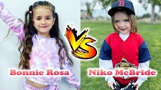 Bonnie Rosa VS Niko McBride Stunning Transformation | From Baby To Now Years Old