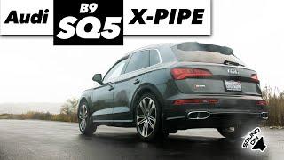 Audi B9 SQ5 3.0T X-Pipe Sound | ECS Tuning