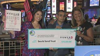 Full Video: Staten Island Powerball Winner Comes Forward