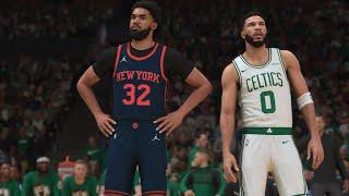 NBA NEW YORK KNICKS vs  BOSTON CELTICS  NBA 2K25 GAMEPLAY PS5