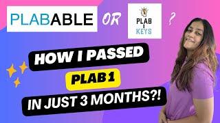 How I Passed PLAB 1 in Just 3 Months! | Tips, Study Plan & Resources