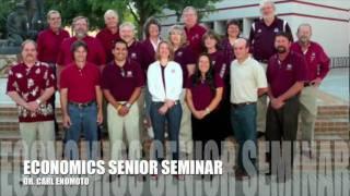 ECONOMICS: Dr. Carl Enomoto; Economics Senior Seminar