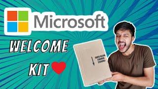 Microsoft Welcome Kit ️ | FTE Welcome Goodies Microsoft 2021 | Perks at Microsoft