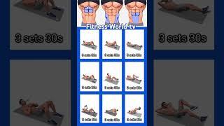 Abs Six pack workout l fitness World tv #abs #sixpackabs #gymworkout #motivation #worldgym #gym