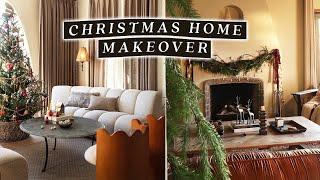 CHRISTMAS HOME MAKEOVER  Decorate With Me For The Holidays! (Decorating Ideas & Hacks)