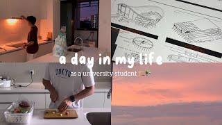 a day in my life as a university student ️ aesthetic vlog