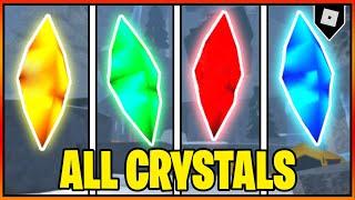 How to get ALL 4 ENERGY CRYSTALS for the Heaven's Rod in FISCH || Roblox