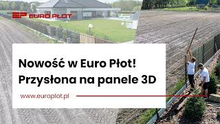 Przysłona na ogrodzenie panelowe - Montaż i efekt końcowy - Euro Płot