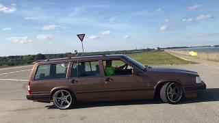 Volvo 945 940 turbo B230ft Ocean MK18 Turbobrick redblock swedishmetal stance burnout