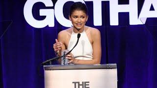 Zendaya’s Spotlight Tribute speech at the 2024 Gothams Film Awards (with Josh O’Connor presenting)