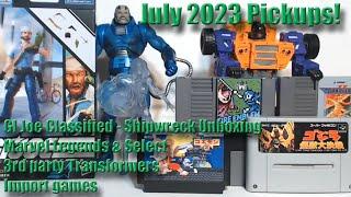 GreymanX6's July 2023 Pickups! - Marvel, GI Joe, Transformers and Import Games!