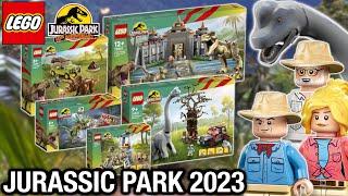 LEGO Brachiosaurus zum 30. Geburtstag  | LEGO Jurassic Park 2023 Neuheiten | LEGO News