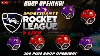 Opening 300+ Drops In Rocket League!! - Rocket League Live Stream