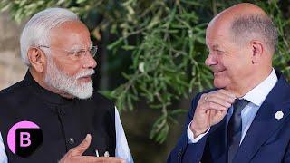 Germany's Scholz in India to Meet With Modi