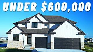 Omaha Nebraska | New Custom Modern Home | Papillion | 2,850sqft | $575,000 | Gable Custom Homes | 4k